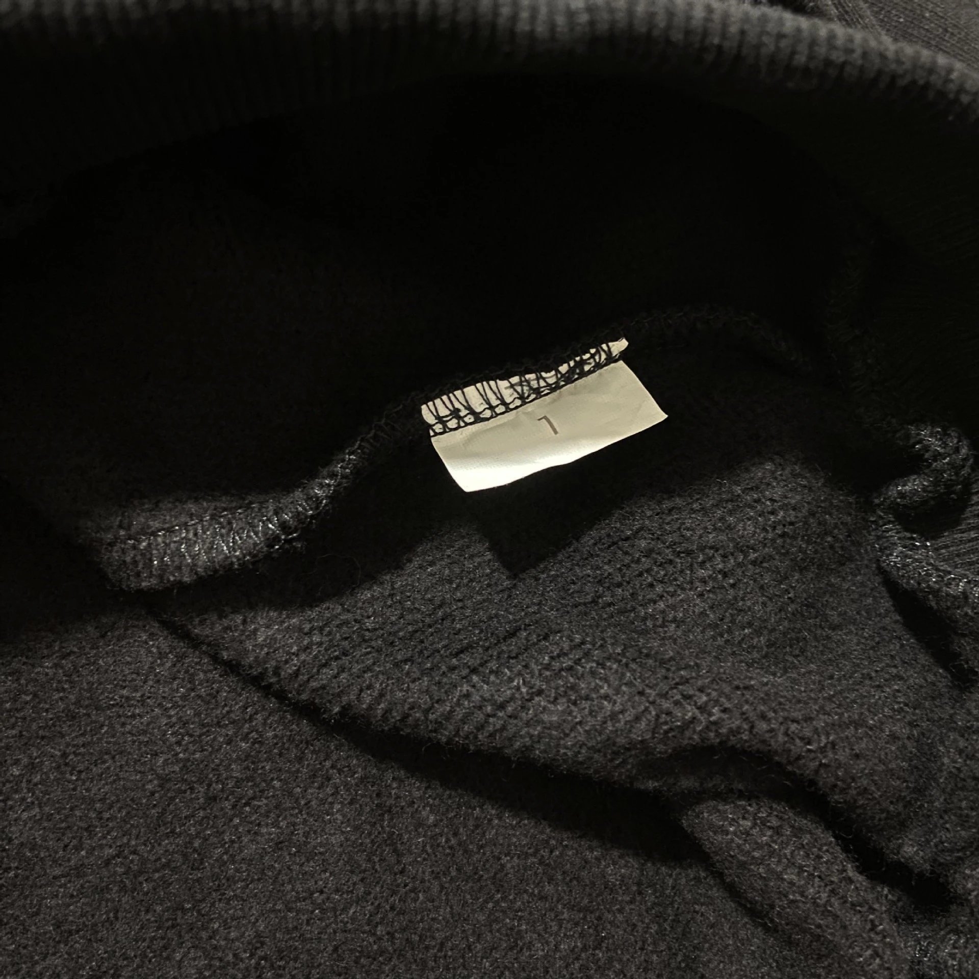 Design Cyrillic Print Cropped Hoodie Gray - 18
