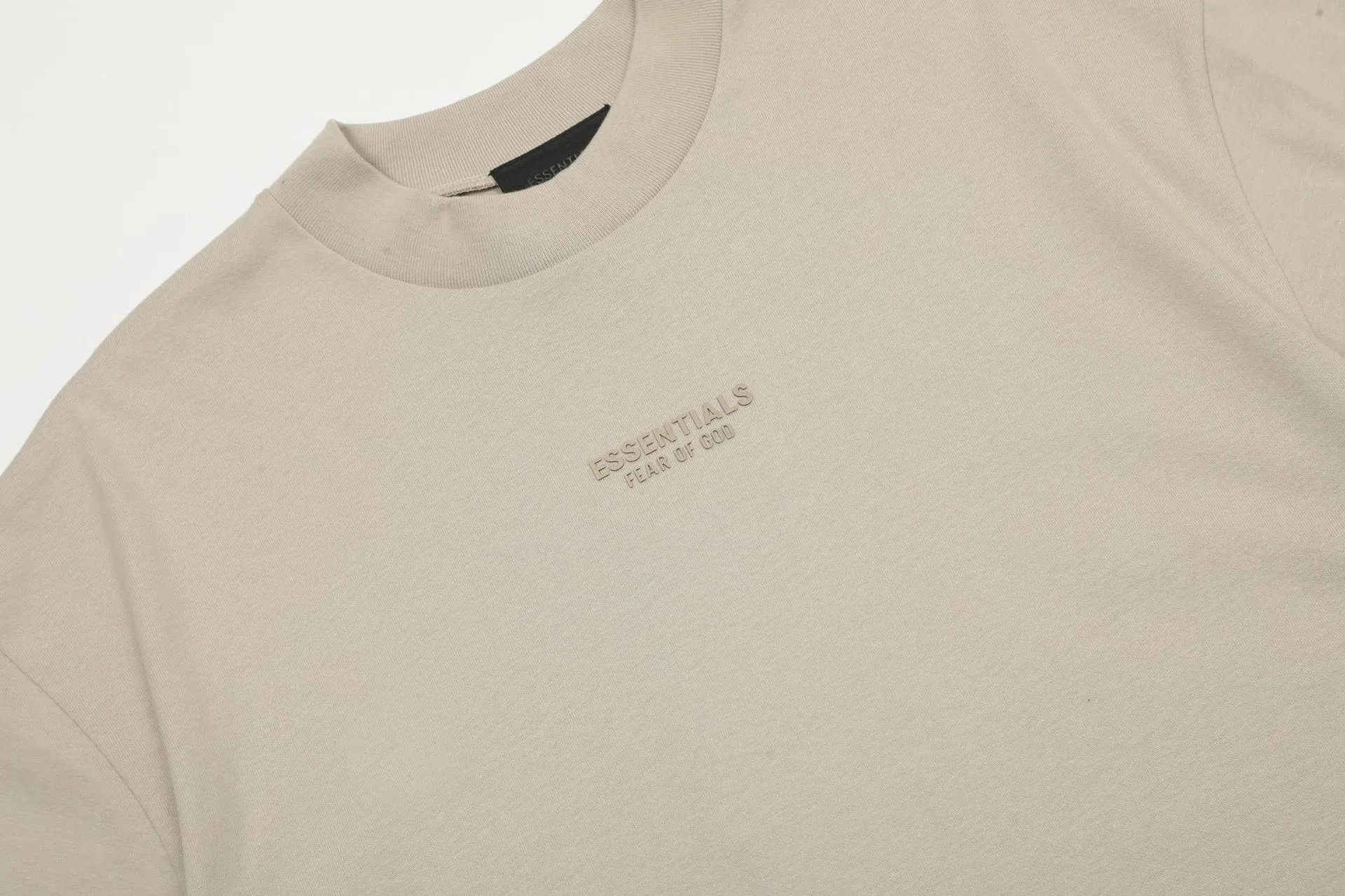 Fear of God Essentials Logo T-Shirt Beige T-Shirt - 43
