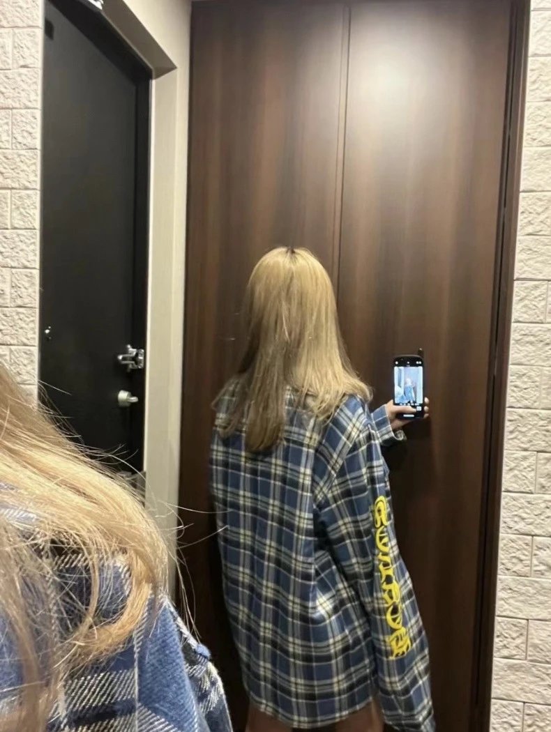 Supreme Plaid Shirt Orange Blue Multicolor Shirt - 4