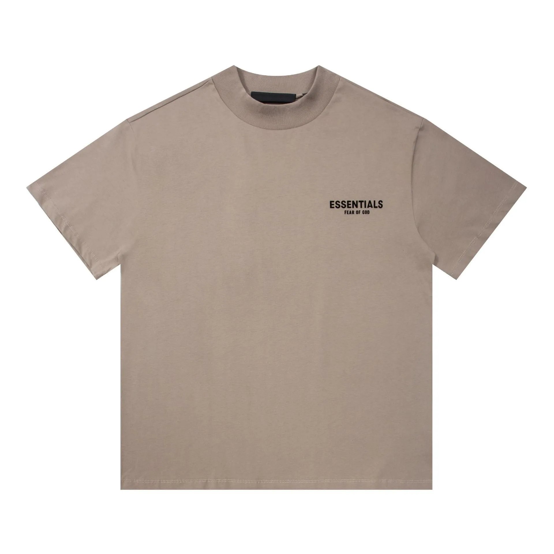 Fear of God Essentials Logo Print Black T-Shirt - 11