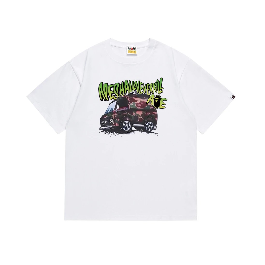 A Bathing Ape Holiday Gift Collage Black T-Shirt - 3
