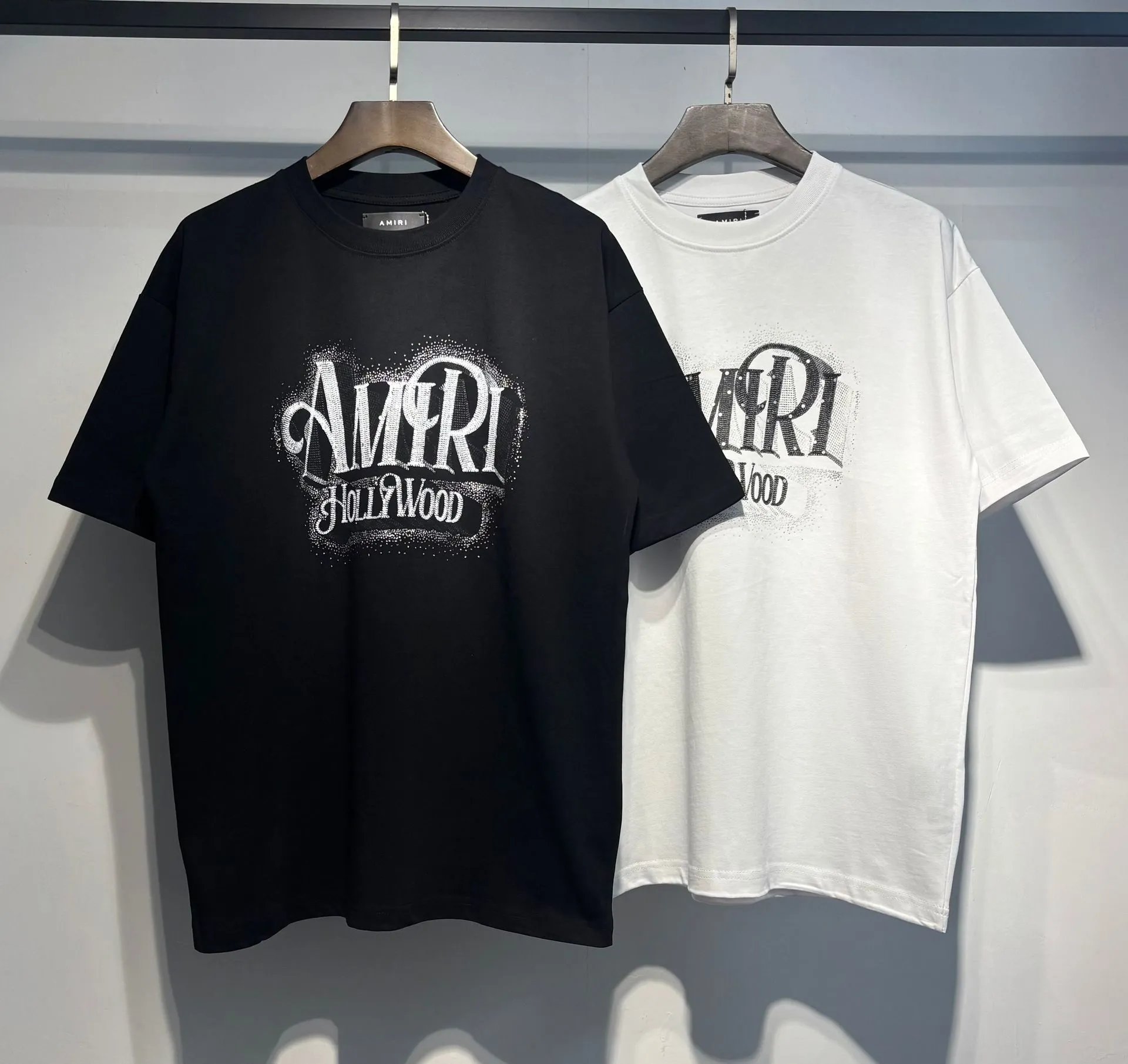Amiri Records Graphic Print Black T-Shirt - 7