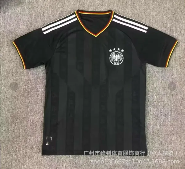 Design Germany National Team Away Jersey Black Jersey - 1