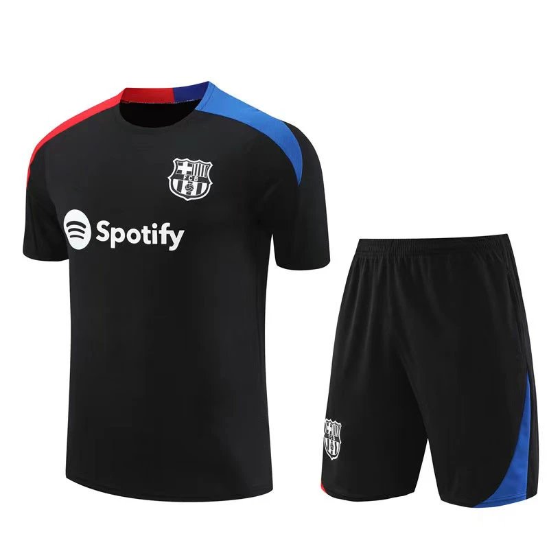 FC Barcelona x Spotify Training Jersey and Shorts Set Purple / Navy - 6