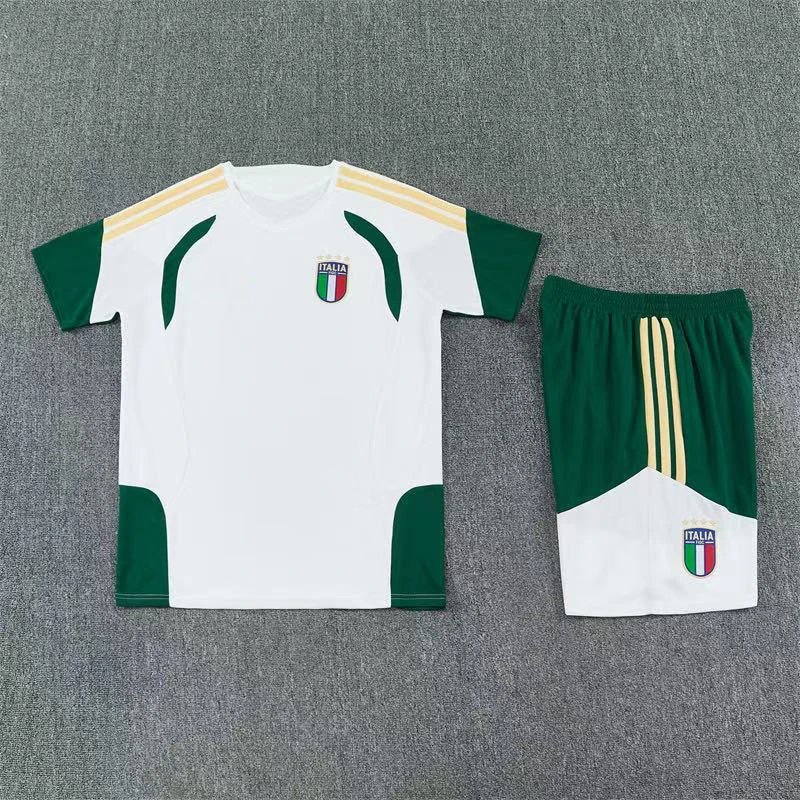 Adidas Algeria National Football Team Home Kit Green Red Jersey and Shorts Set Sets - 12