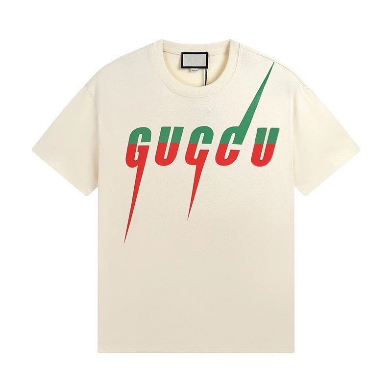 Gucci GG Smiley Tape Polo White Polo Shirt - 4