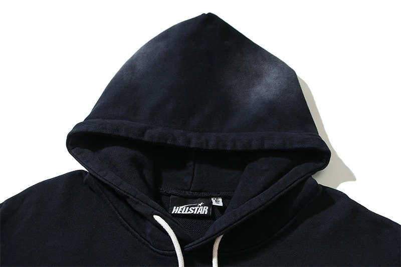 Hellstar X-Star Sports Graphic Hoodie Black with Neon Green - 3