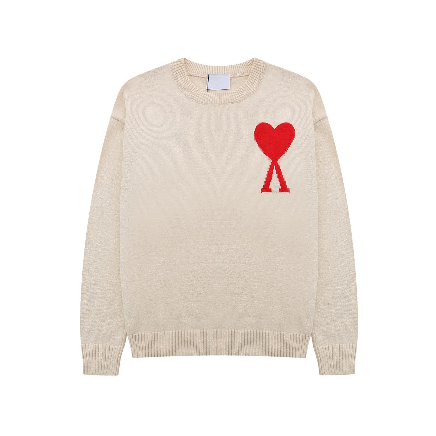 Comme des Garçons Play Heart Logo Navy Knit Sweater - 26