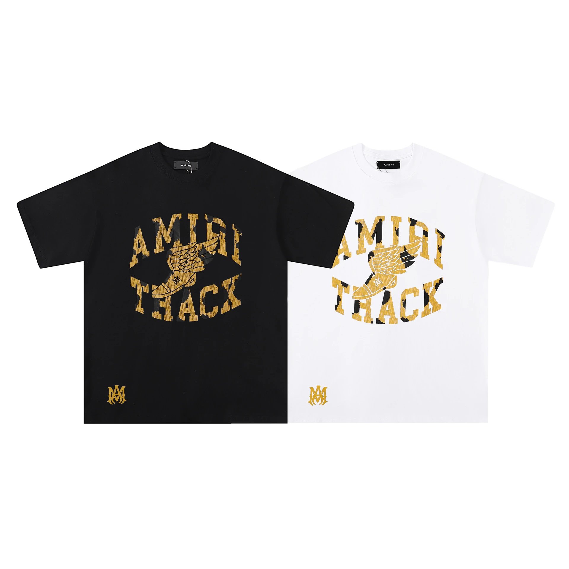 Amiri Ornate Script Logo White T-Shirt - 12