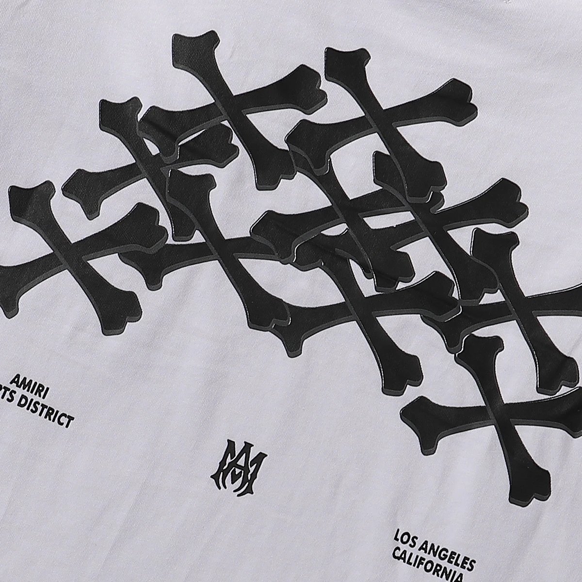 Amiri Records Graphic Print Black T-Shirt - 35