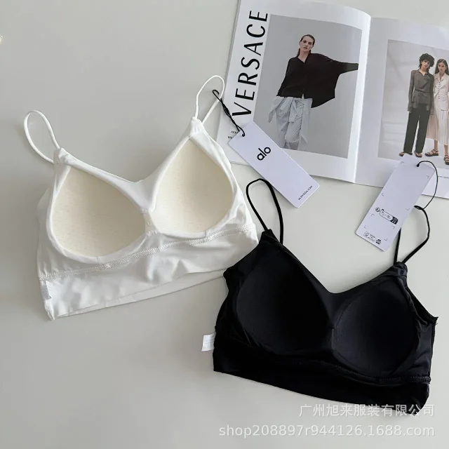 Alo Underwear Padded Crisscross-Back Bralette product detail image 3