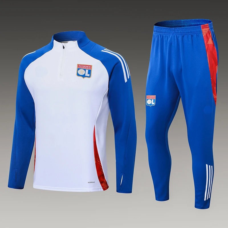 Juventus Training Tracksuit Navy Blue with Orange and Light Blue Accents - 4