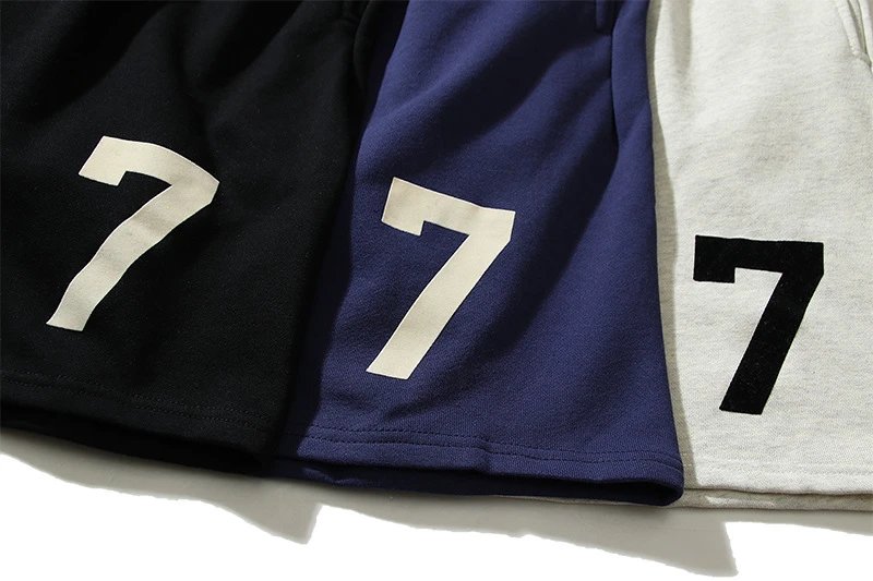 Design Number 7 Navy Sport Shorts - 15