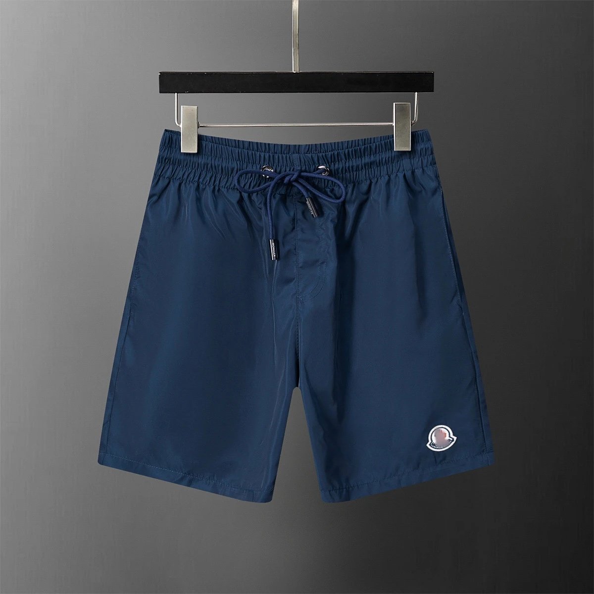 Moncler Swimwear Mesh-Lined Drawstring Swim Shorts — 28067 Royal Blue