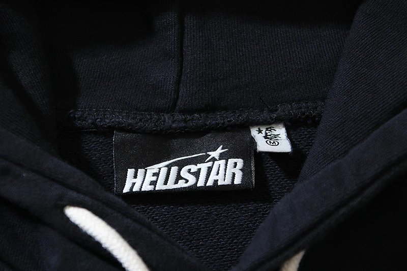 Hellstar X-Star Sports Graphic Hoodie Black with Neon Green - 5
