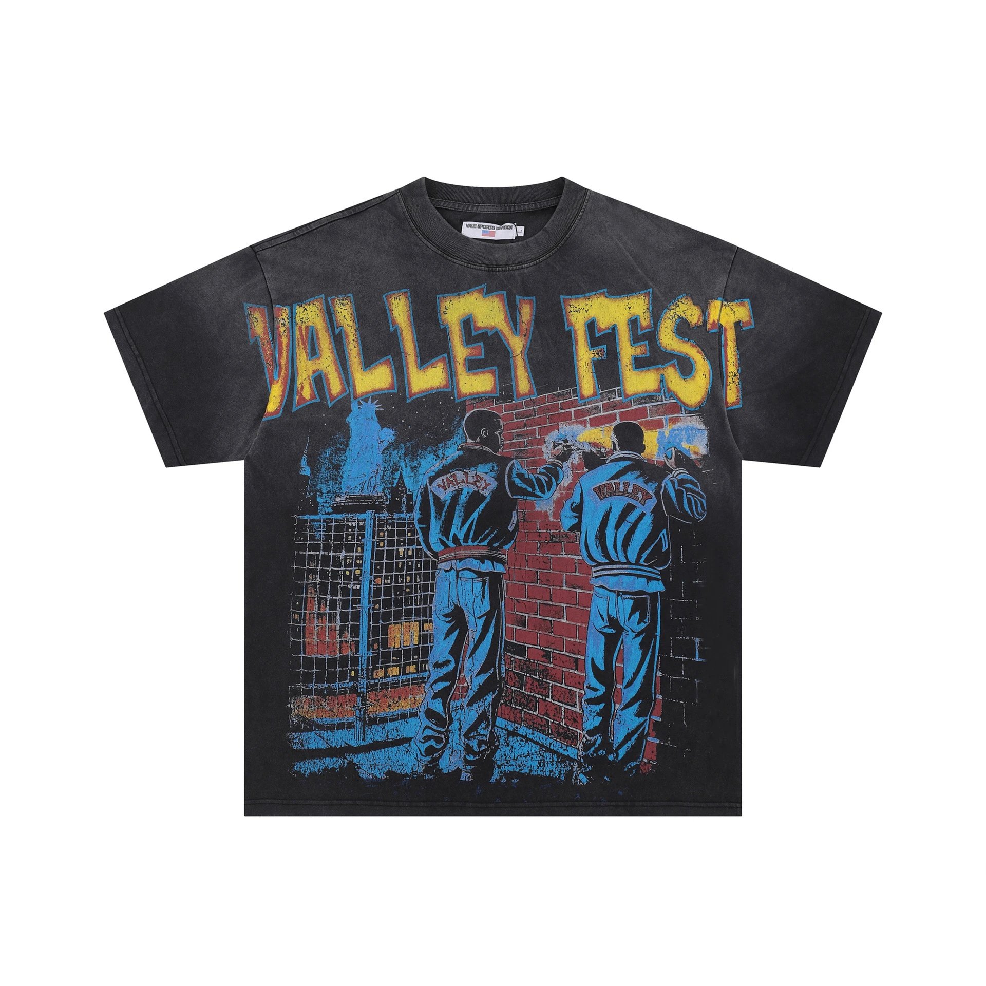 Design Vale Sports Division Valley Dream Magazine Peace T-Shirt Multicolor T-Shirts - 20