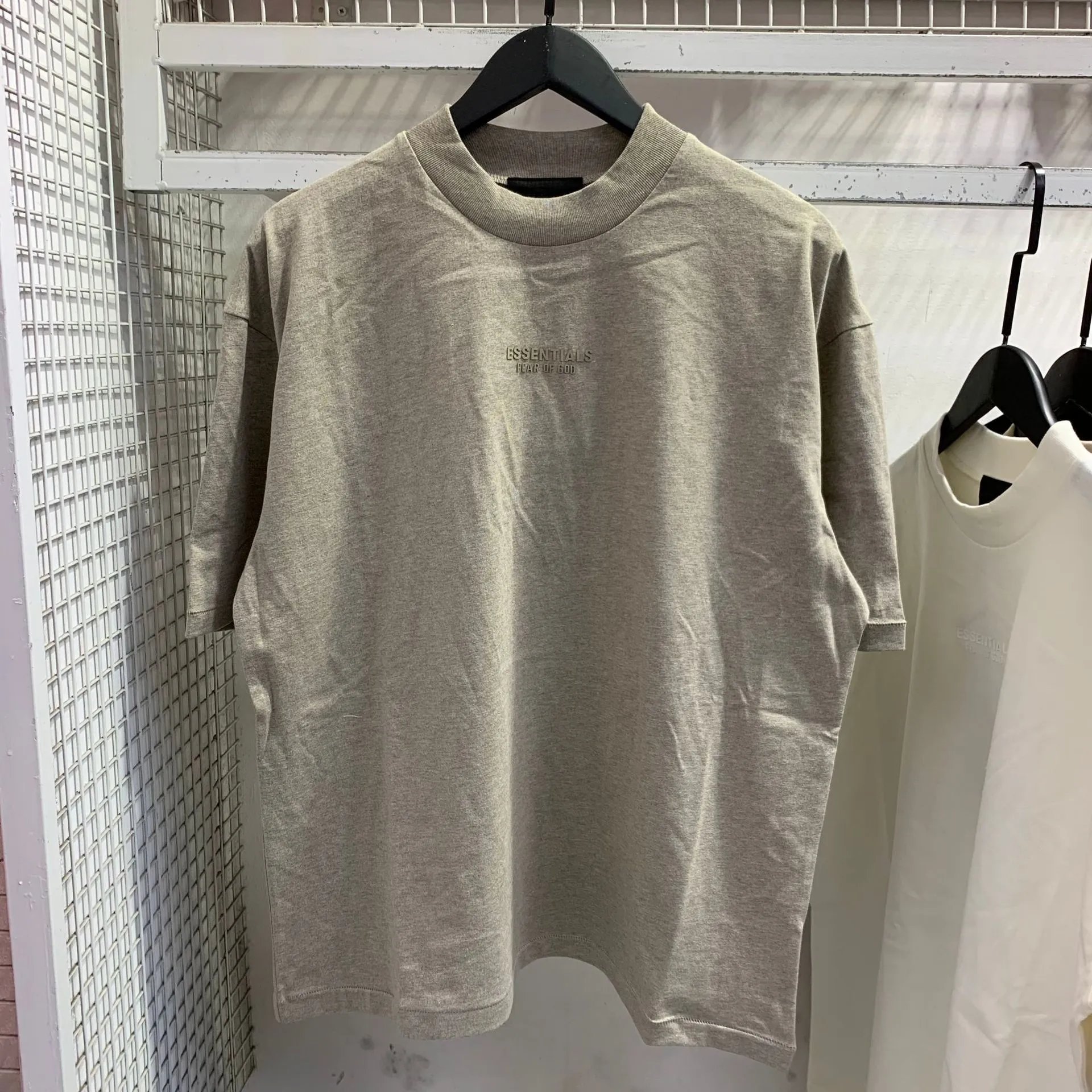 Fear of God Essentials Logo T-Shirt Beige T-Shirt - 25