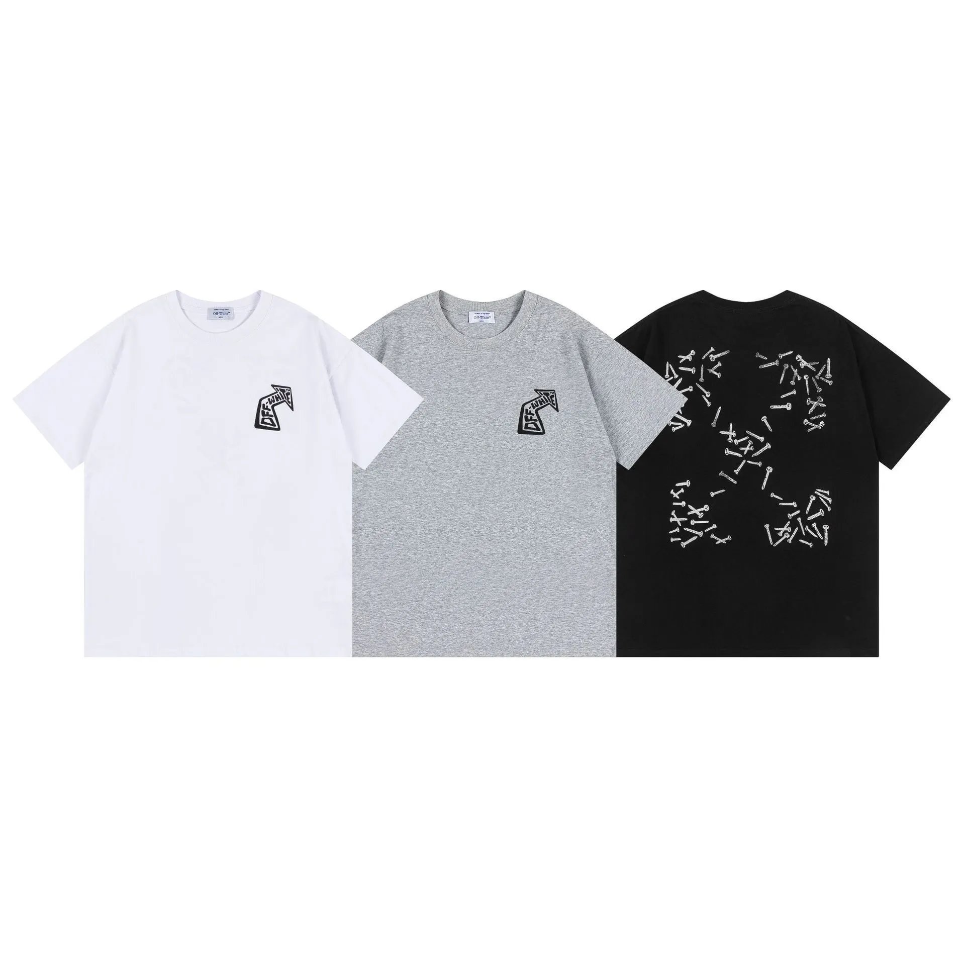 Off-White x Manioca Studio Arrow Graphic White T-Shirt - 6