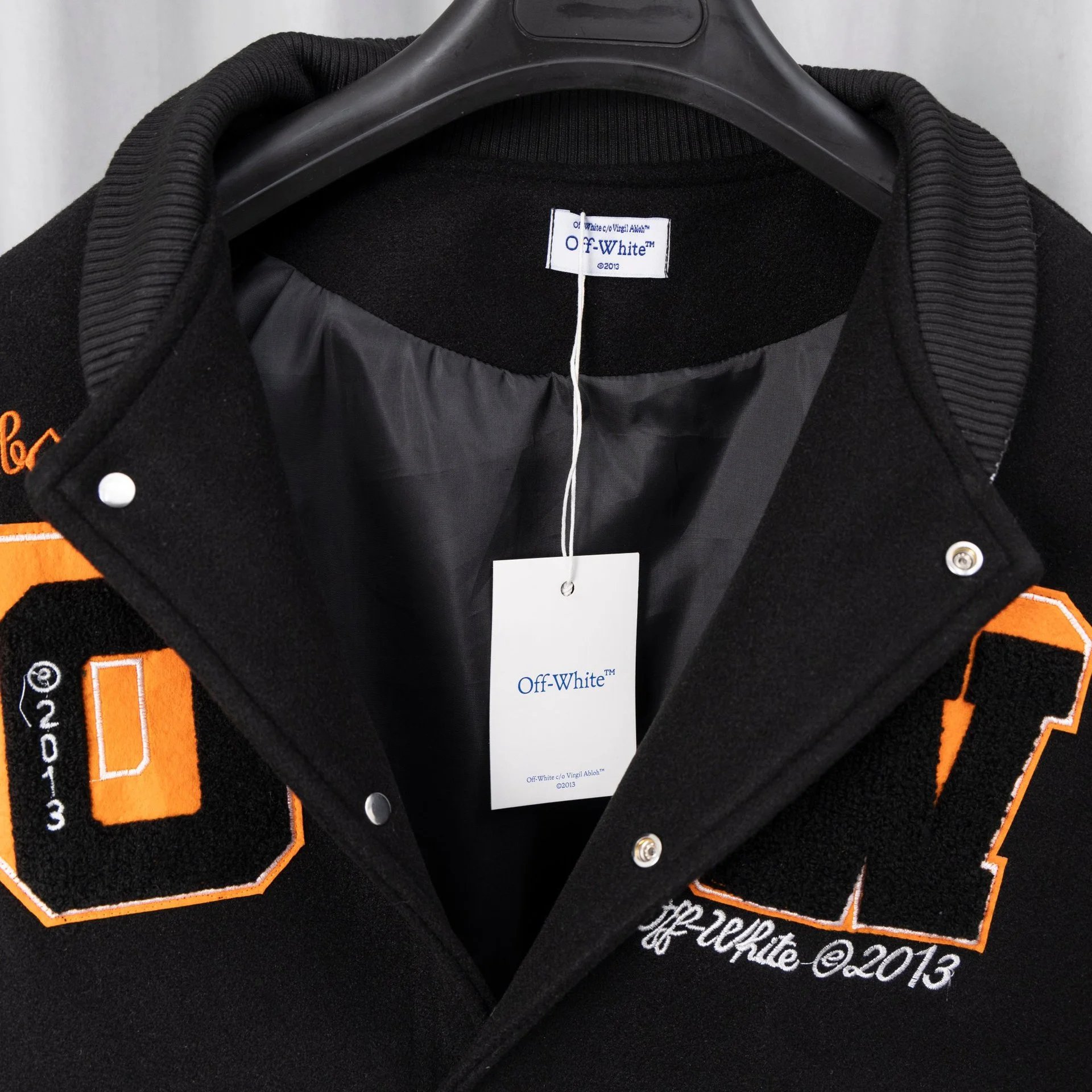 Off-White x Pitbull Varsity Jacket Red Outerwear - 7