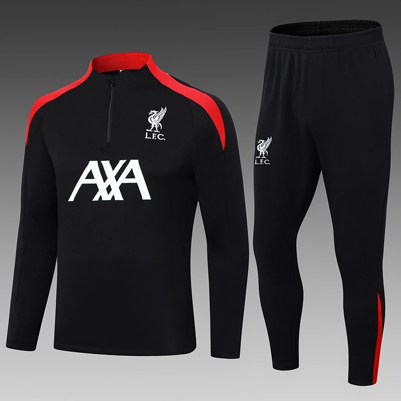 Juventus Training Tracksuit Navy Blue with Orange and Light Blue Accents - 45