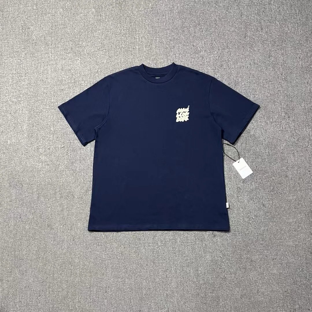 Aimé Leon Dore Apple Logo T-Shirt Black and White - 9