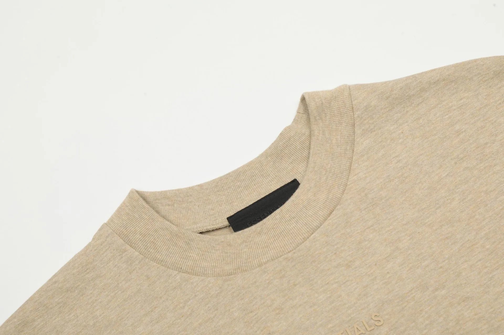 Fear of God Essentials Logo T-Shirt Beige T-Shirt - 39