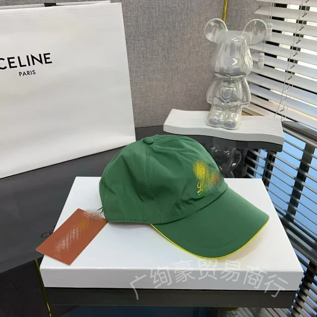 Unbranded Hats Embroidered Baseball Cap with Contrast-Trim Brim product detail image 19