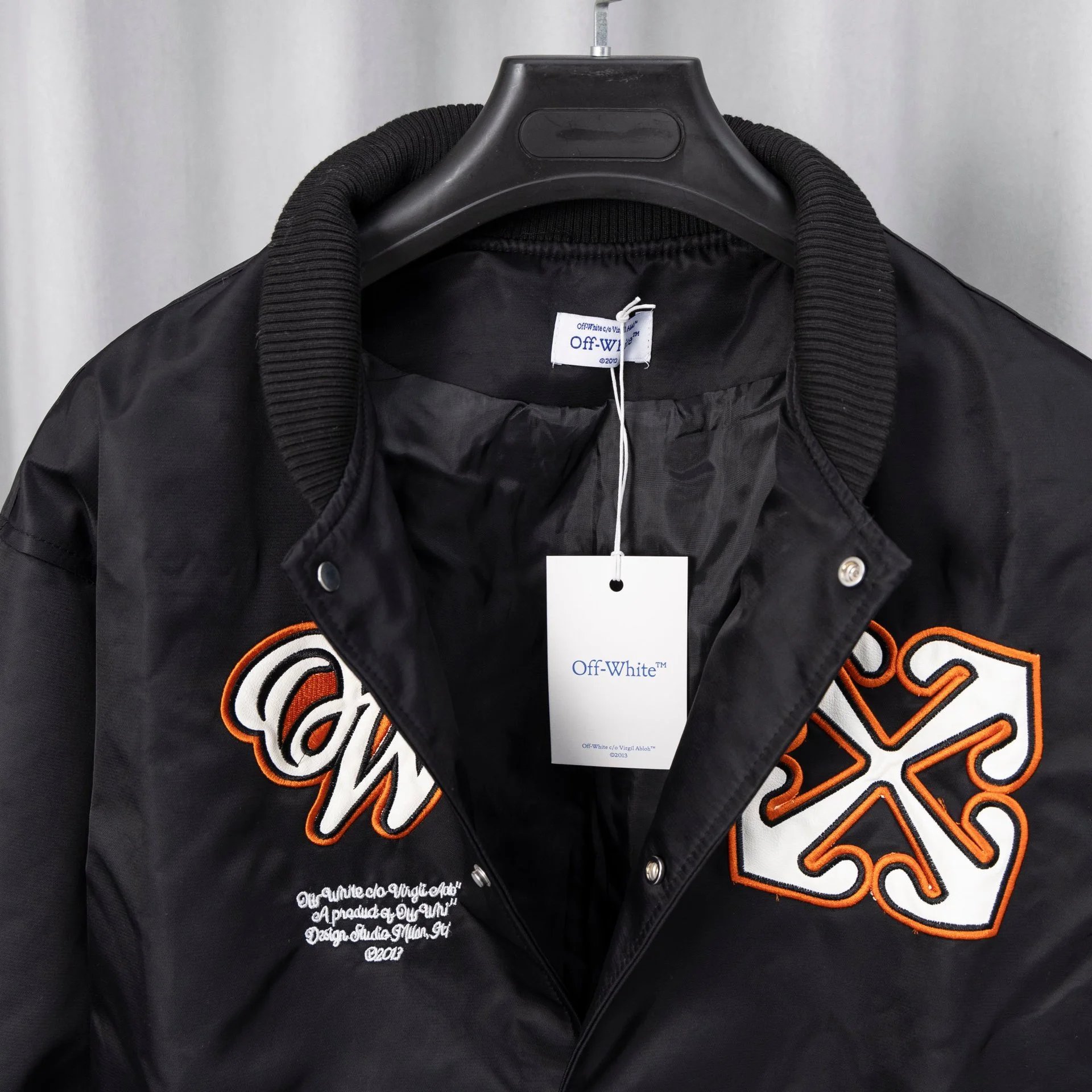 Off-White x Pitbull Varsity Jacket Red Outerwear - 12