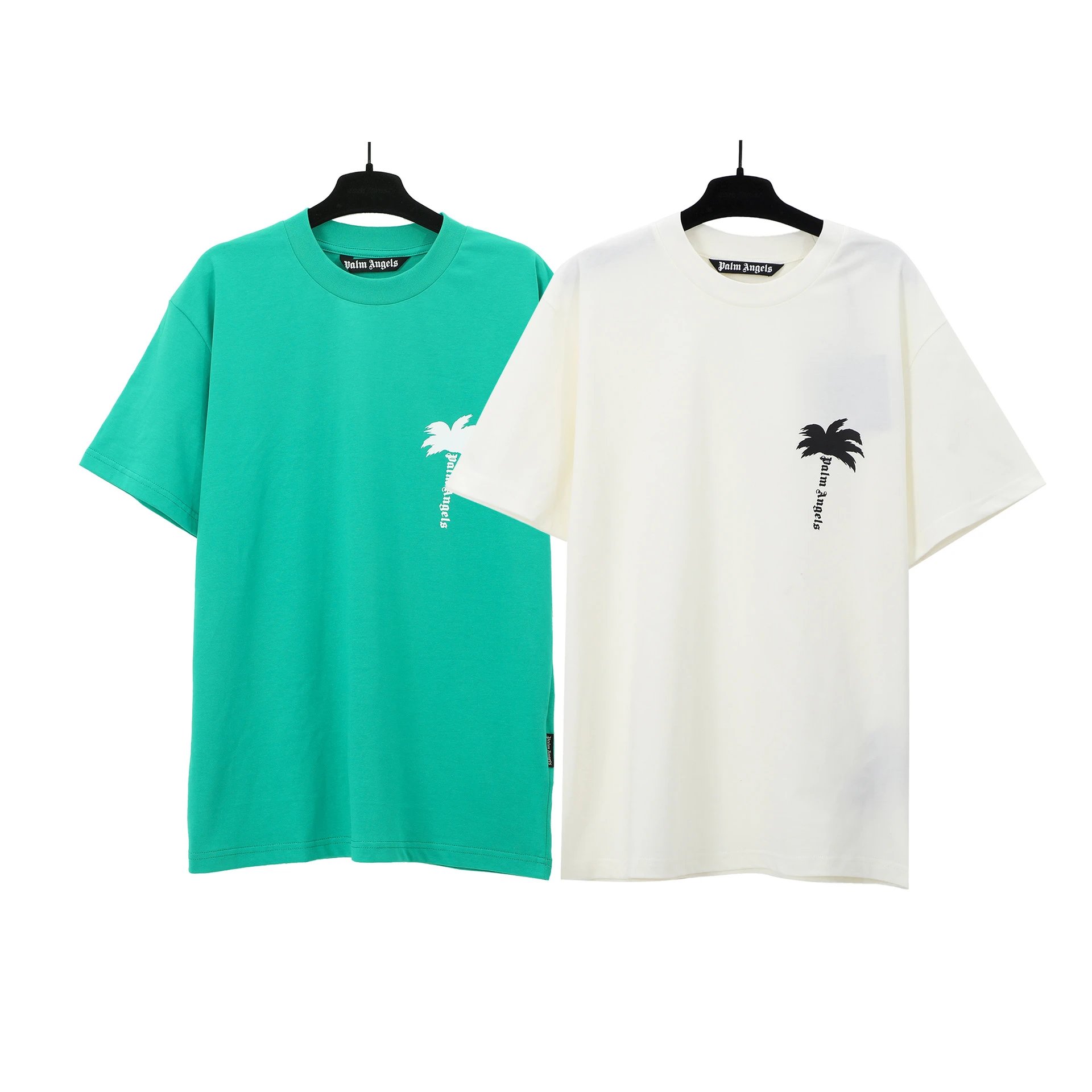 Palm Angels Palm Tree Graphic T-Shirt White - 40