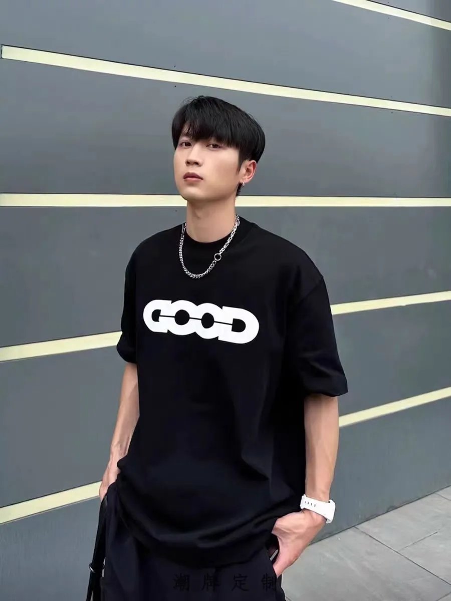 Design Abstract Chain Hoodie White - 19