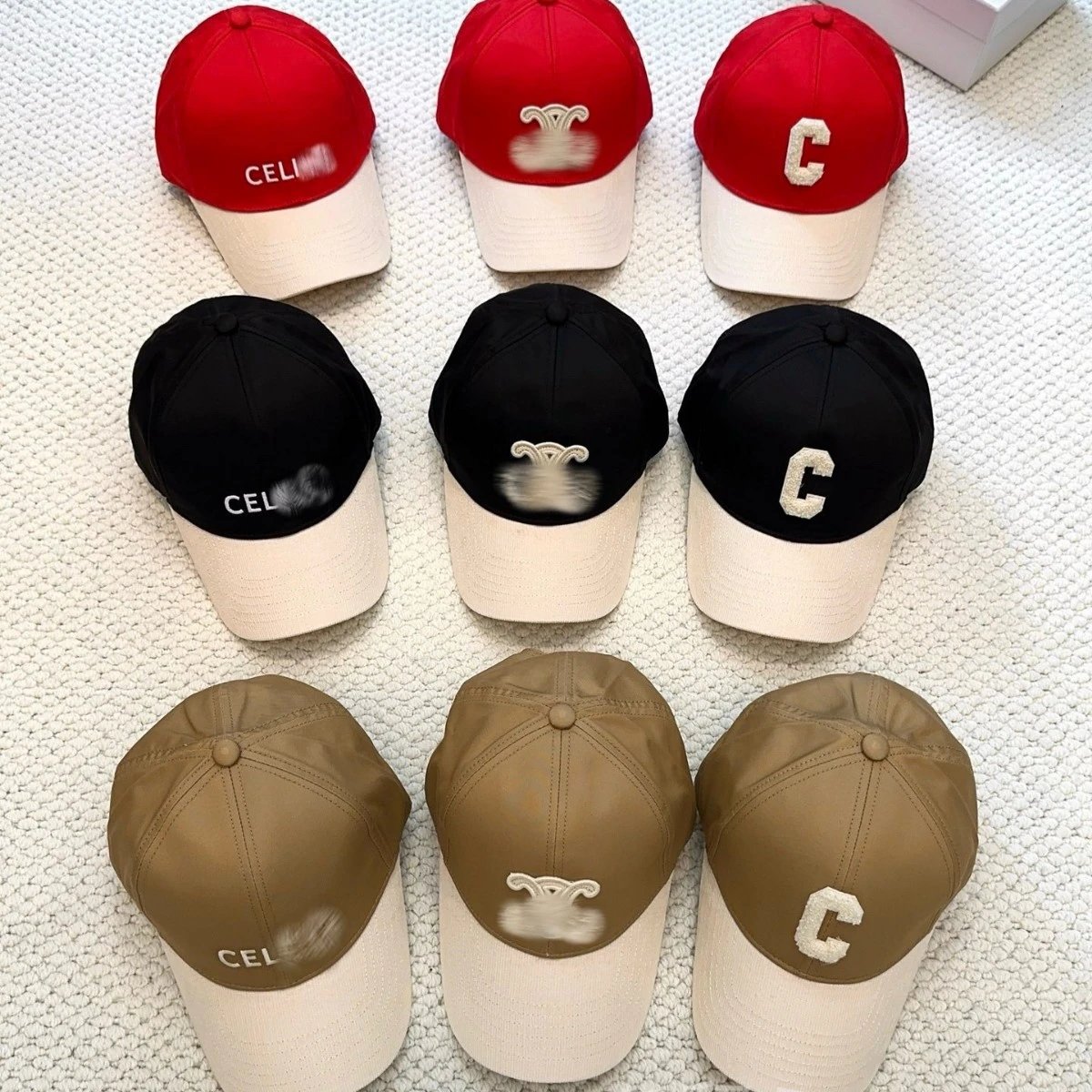 Celine Logo Red Blac