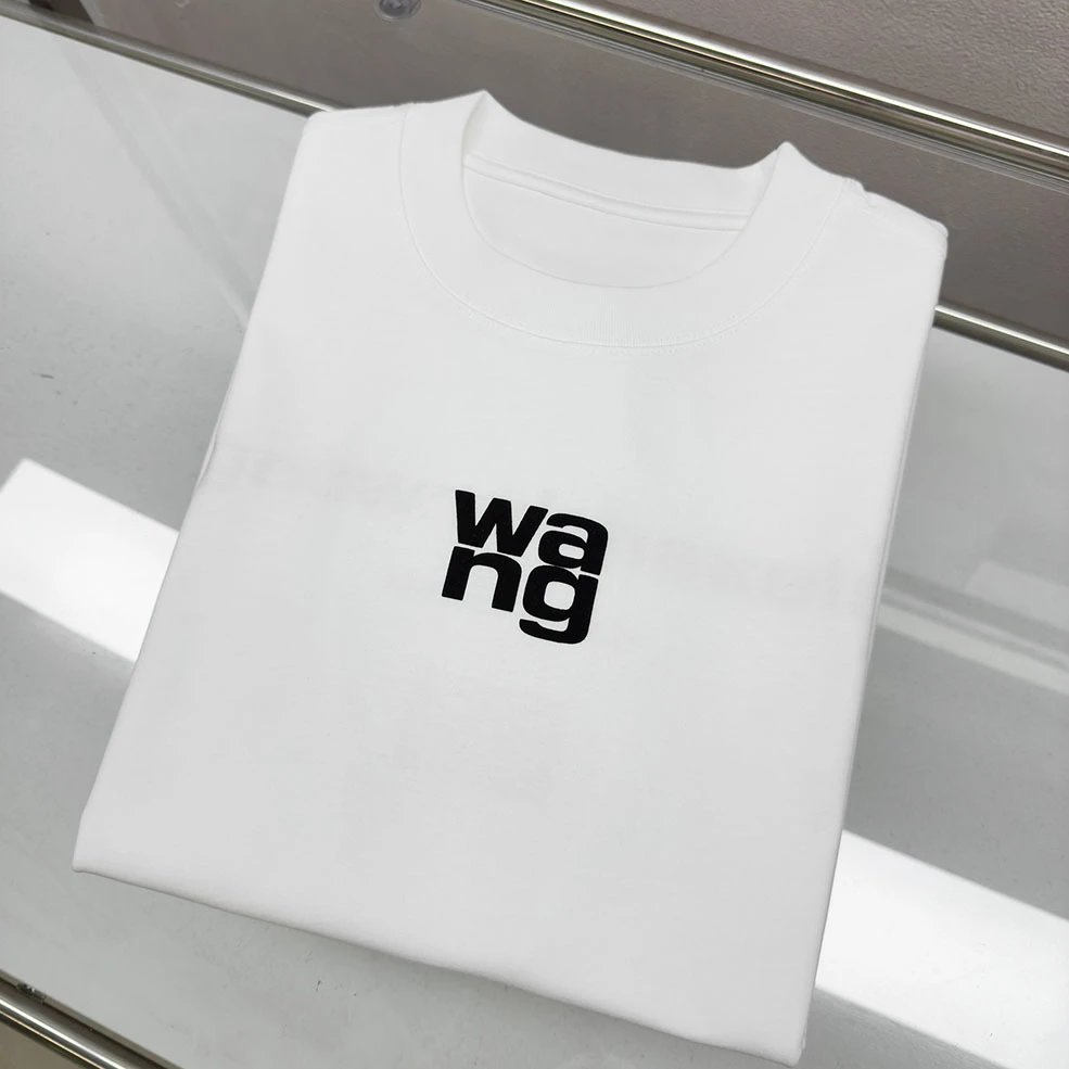 Alexander Wang Logo Neckband T-Shirt Black - 9