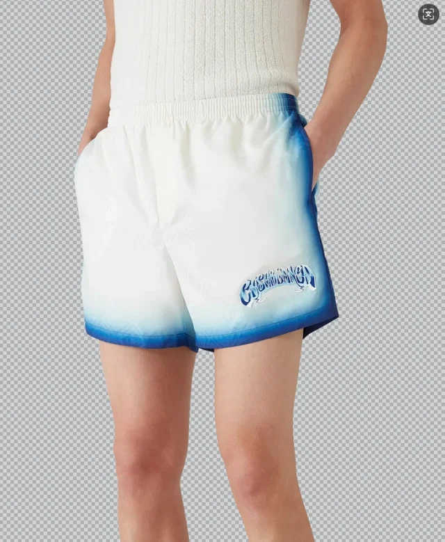 Moncler Swimwear Mesh-Lined Drawstring Swim Shorts product detail image 2