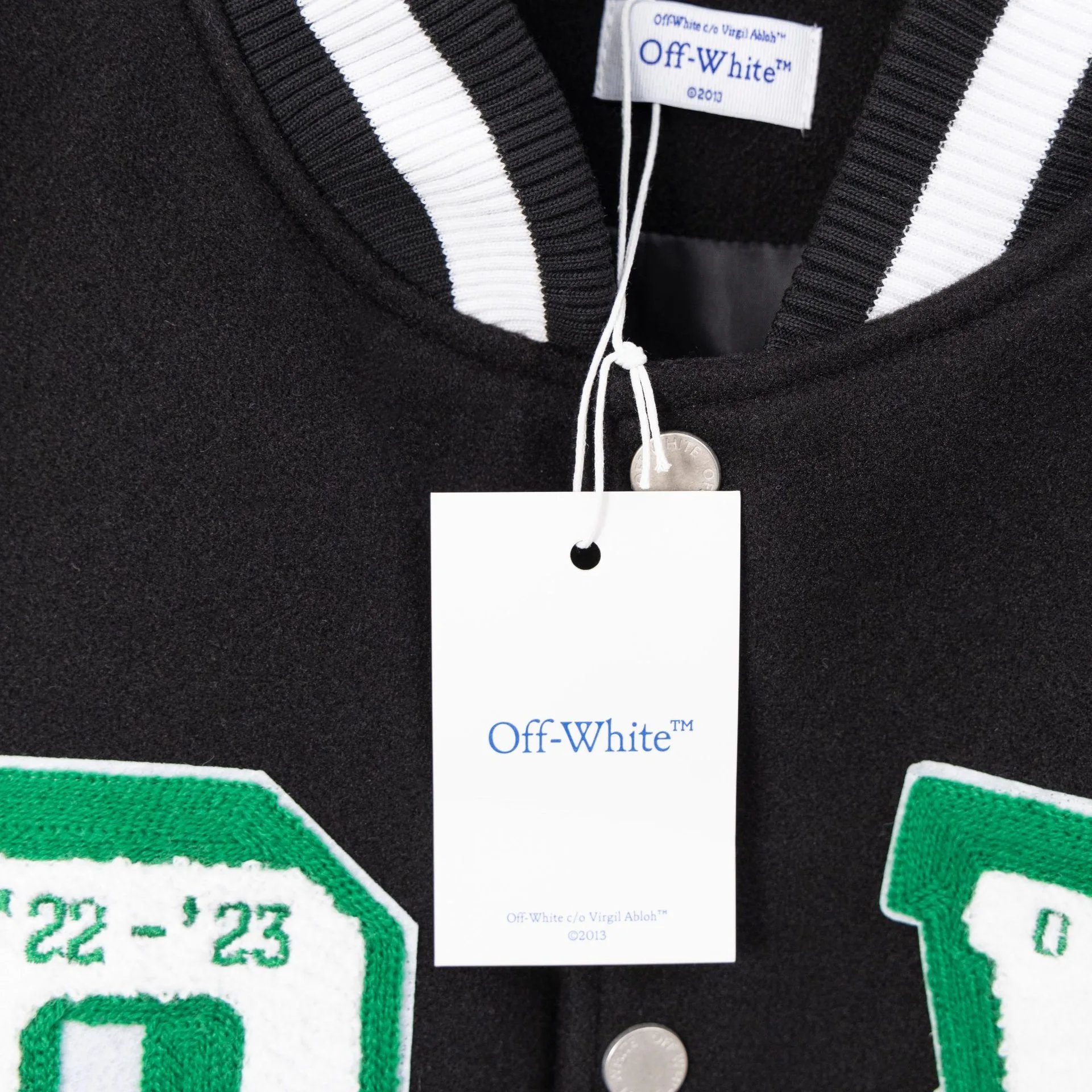 Off-White x Pitbull Varsity Jacket Red Outerwear - 38