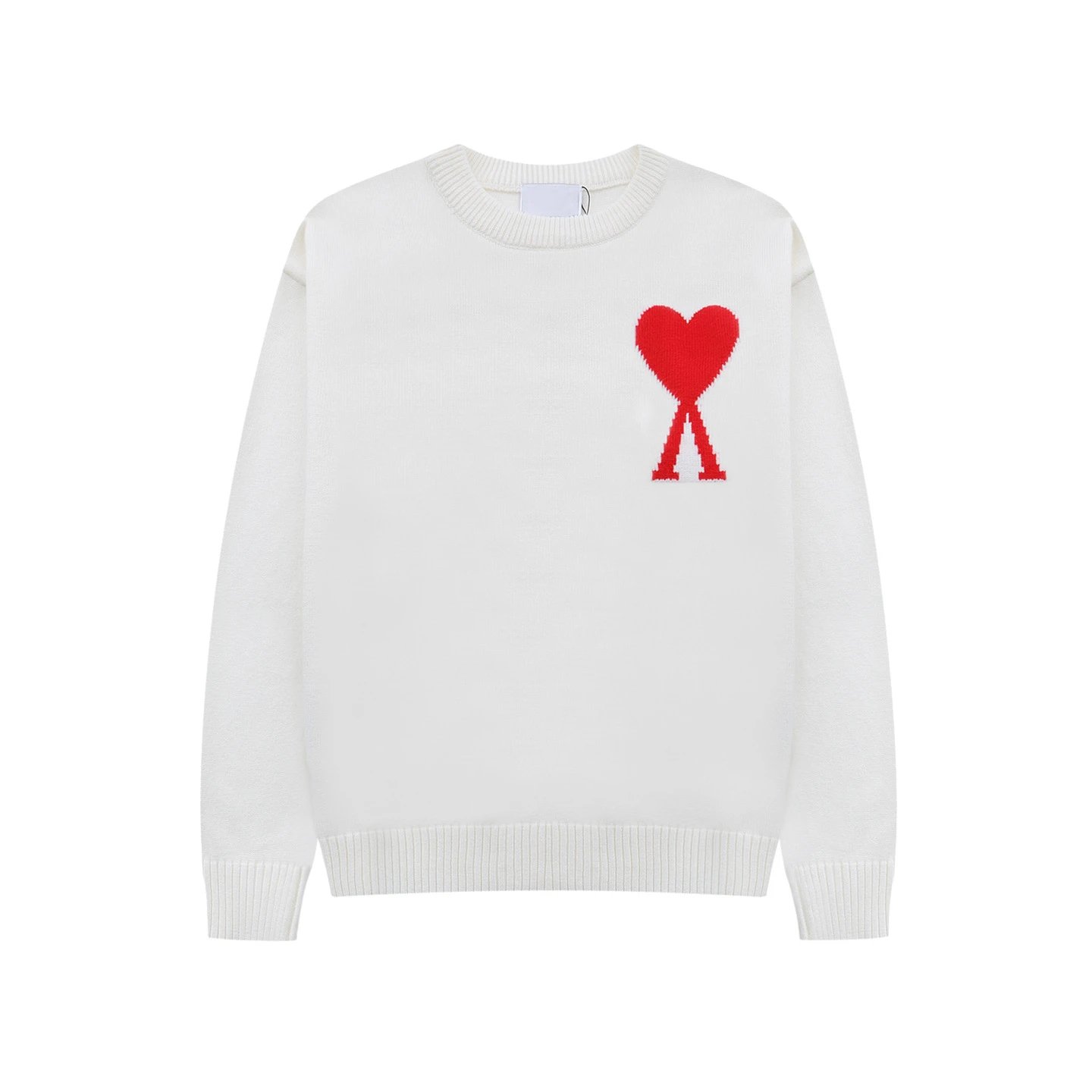 Comme des Garçons Play Heart Logo Navy Knit Sweater - 20