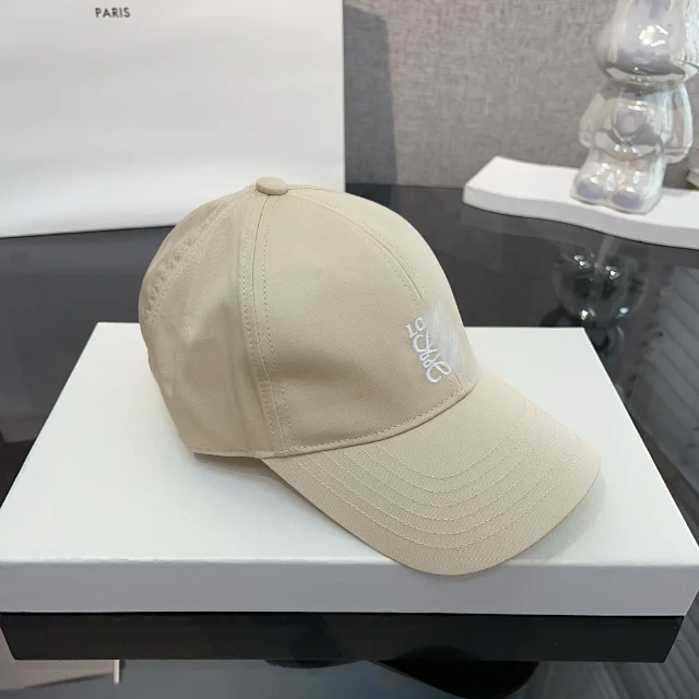 Loewe Hats Embroidered Anagram Baseball Cap product detail image 13