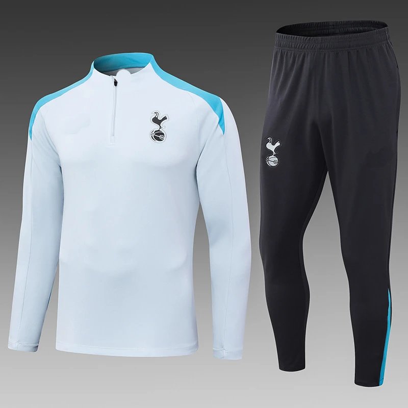 Juventus Training Tracksuit Navy Blue with Orange and Light Blue Accents - 7