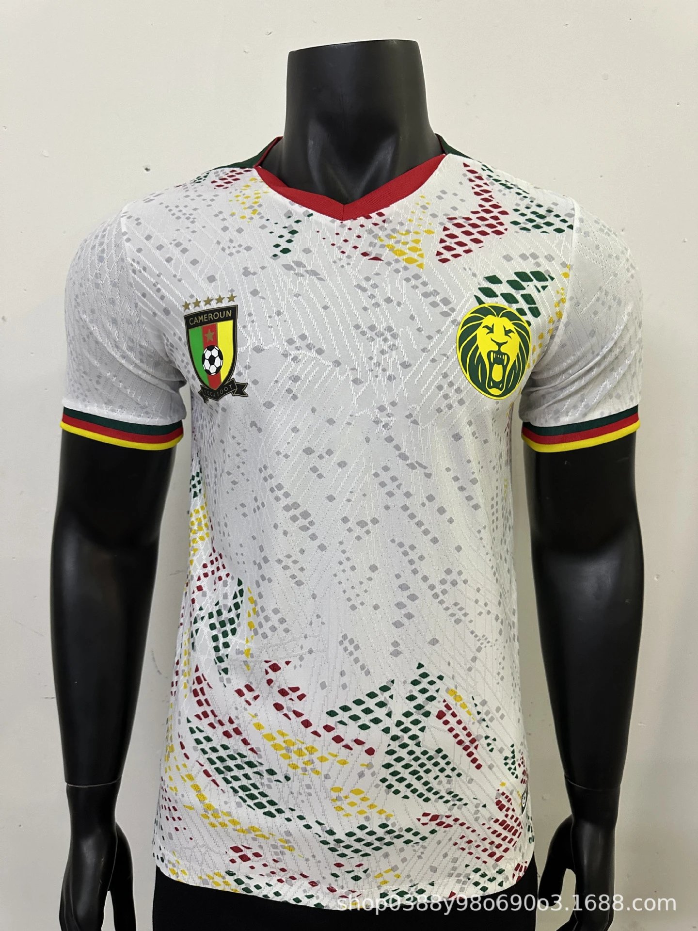 Design FECOFA Congo National Team Away Jersey Blue Jersey - 6