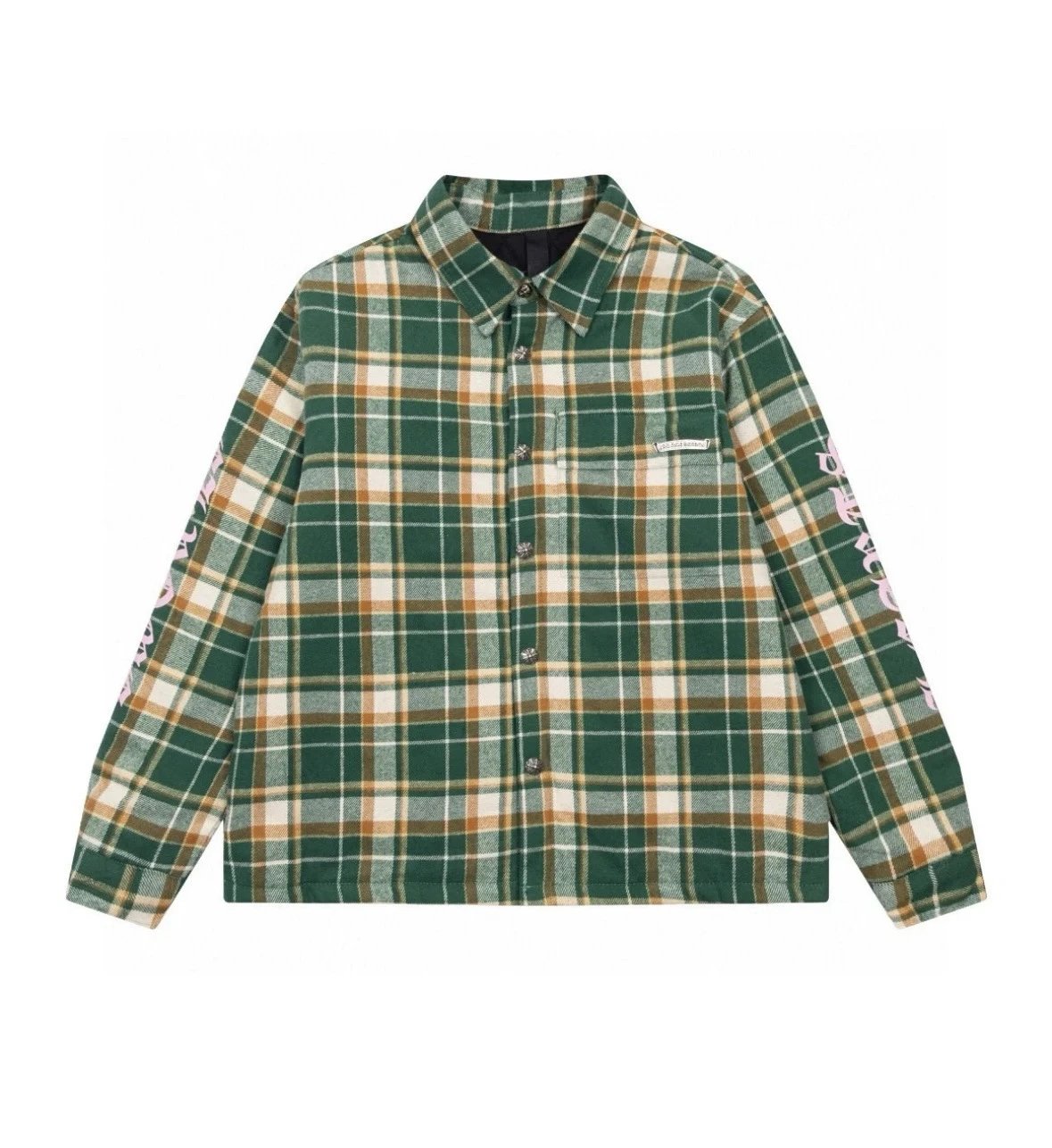 Supreme Plaid Shirt Orange Blue Multicolor Shirt - 15