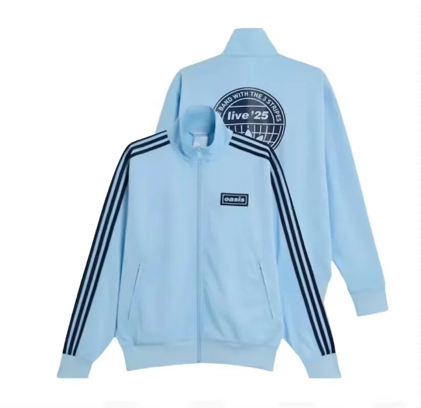 Design Oasis Track Jacket Navy Blue Outerwear - 5