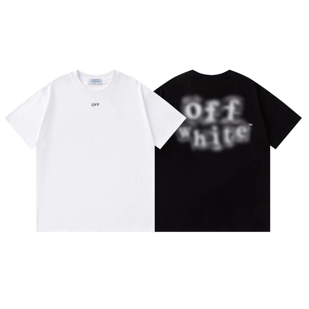 Off-White Floral Logo T-Shirt Black - 19