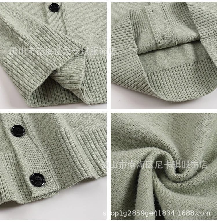 Off-White Heart Logo Knit Cardigan Beige Cardigan Outerwear.cardigan - 5