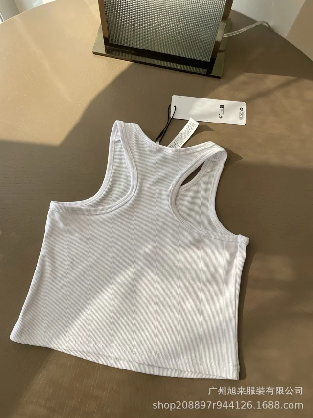 Alo Vests Ribbed Racerback Tank Top product detail image 9