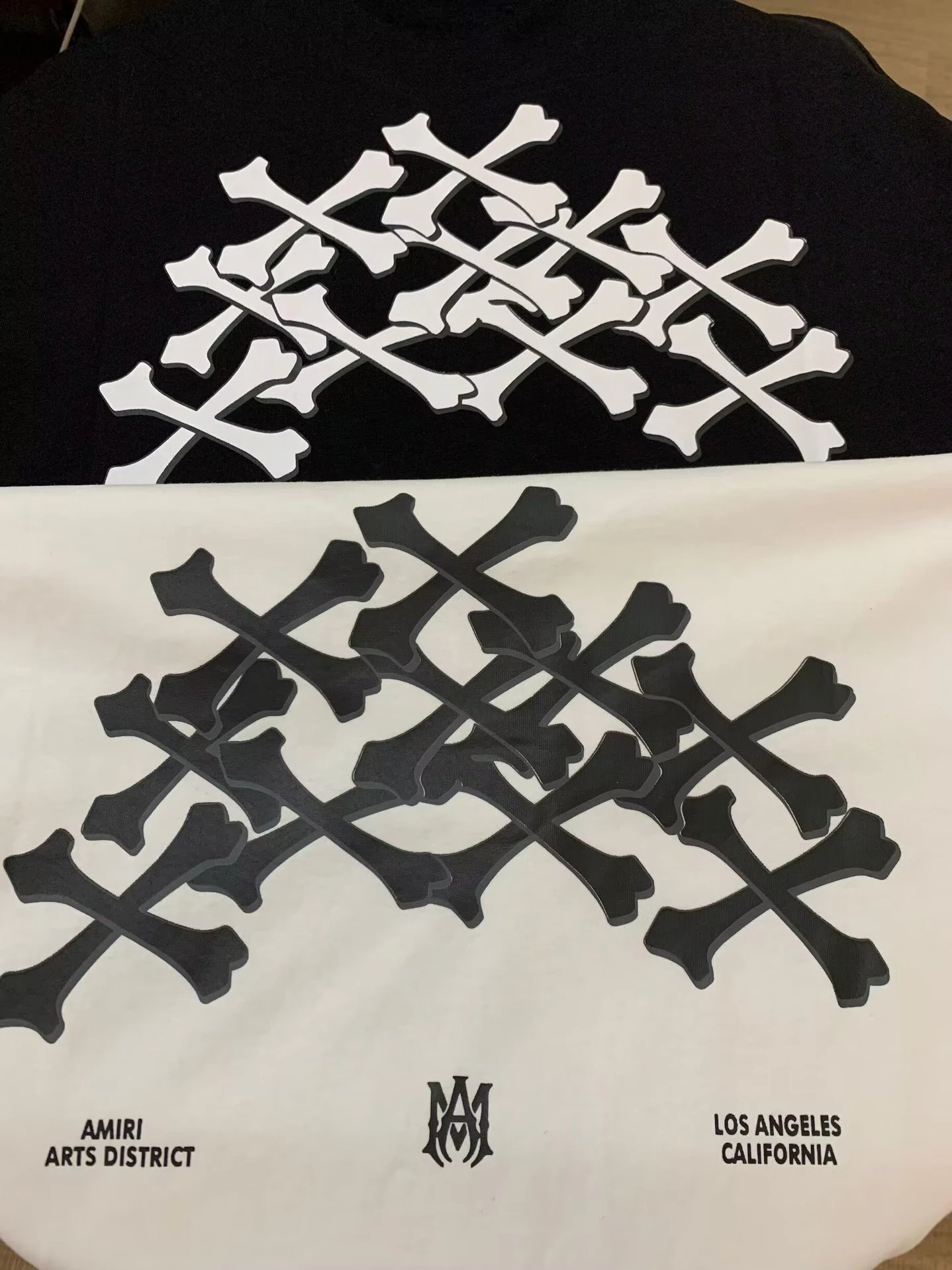 Amiri Records Graphic Print Black T-Shirt - 42