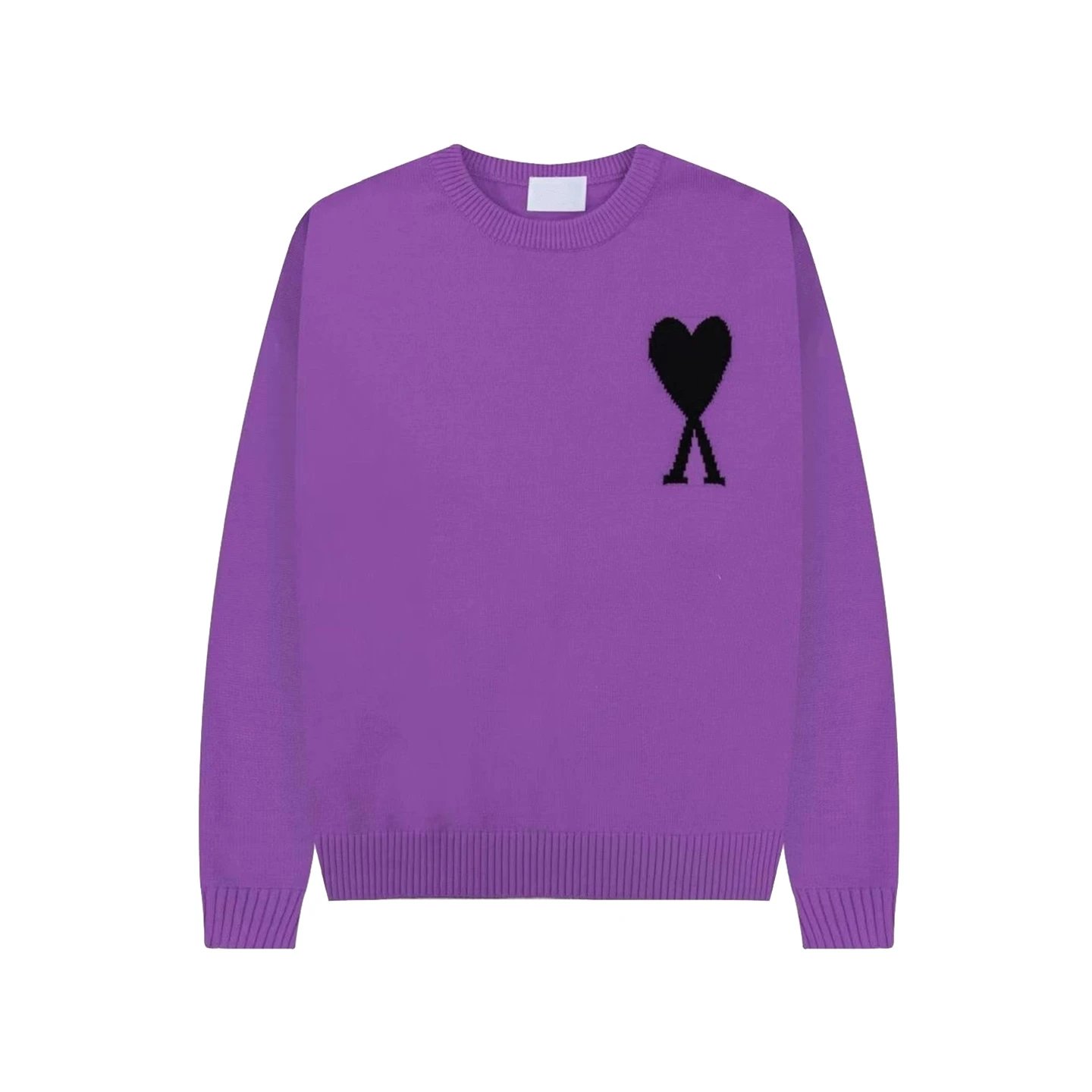 Comme des Garçons Play Heart Logo Navy Knit Sweater - 28