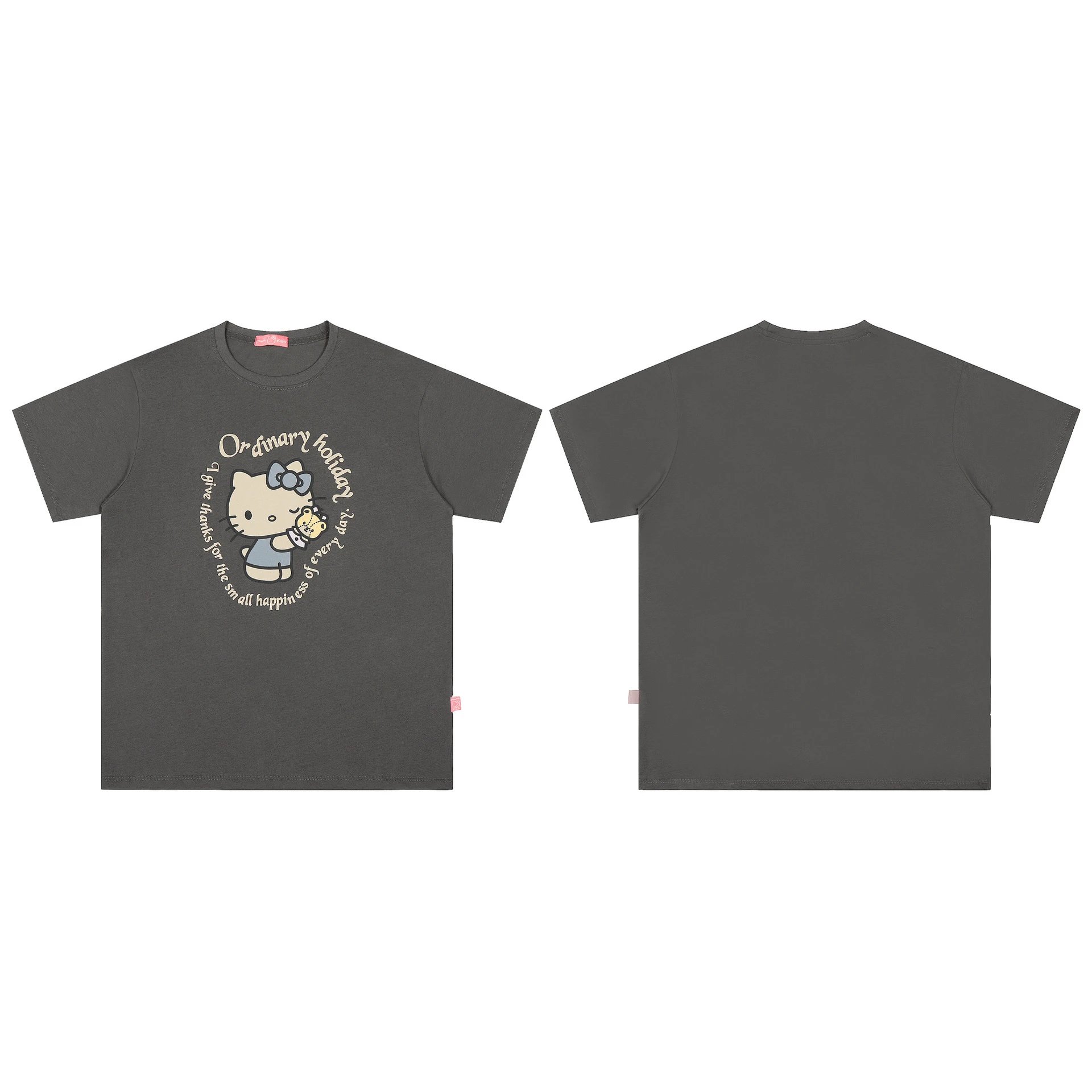 Design Visual Space Betty Boop Motor Cycle Club Beige T-Shirt T-Shirts - 5
