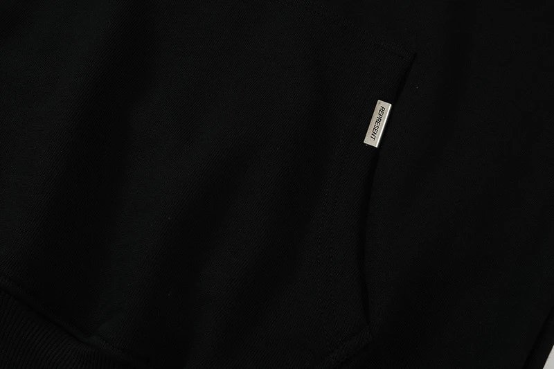 Represent Owners' Club Oversized Hoodie Army Green - 9