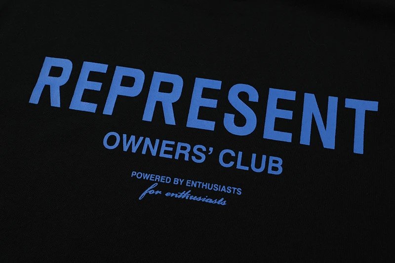 Represent Owners' Club Oversized Hoodie Army Green - 10