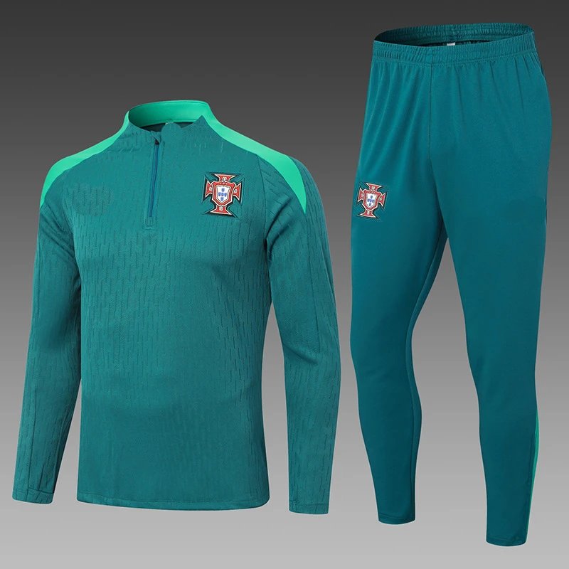 Juventus Training Tracksuit Navy Blue with Orange and Light Blue Accents - 48