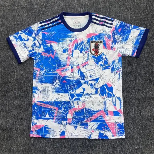 Adidas x Dragon Ball Z Japan National Team Jersey Multicolor T-Shirt - 1